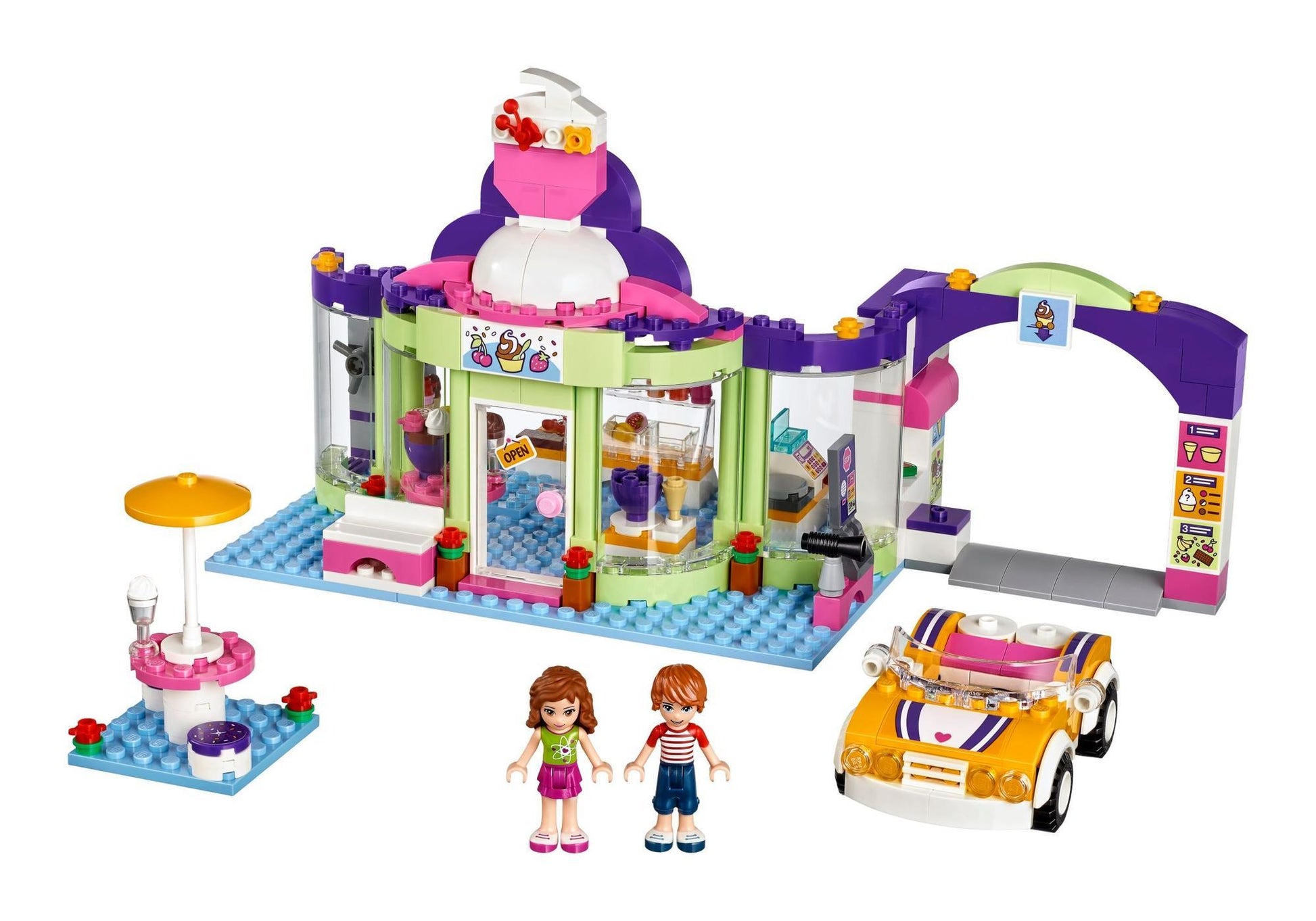 Lego 41320 Friends Heartlake Joghurteisdiele - plegobil