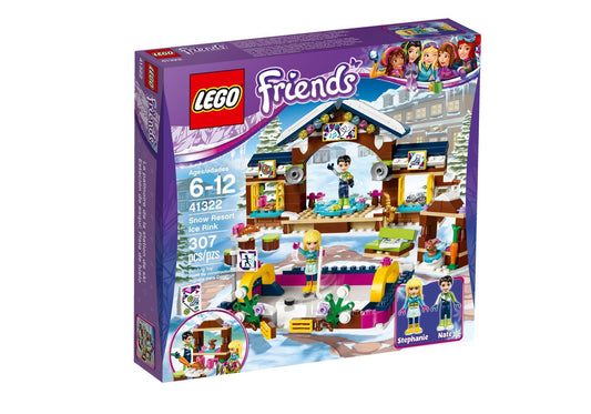 Lego 41322 Friends Eislaufplatz im Wintersportort - plegobil