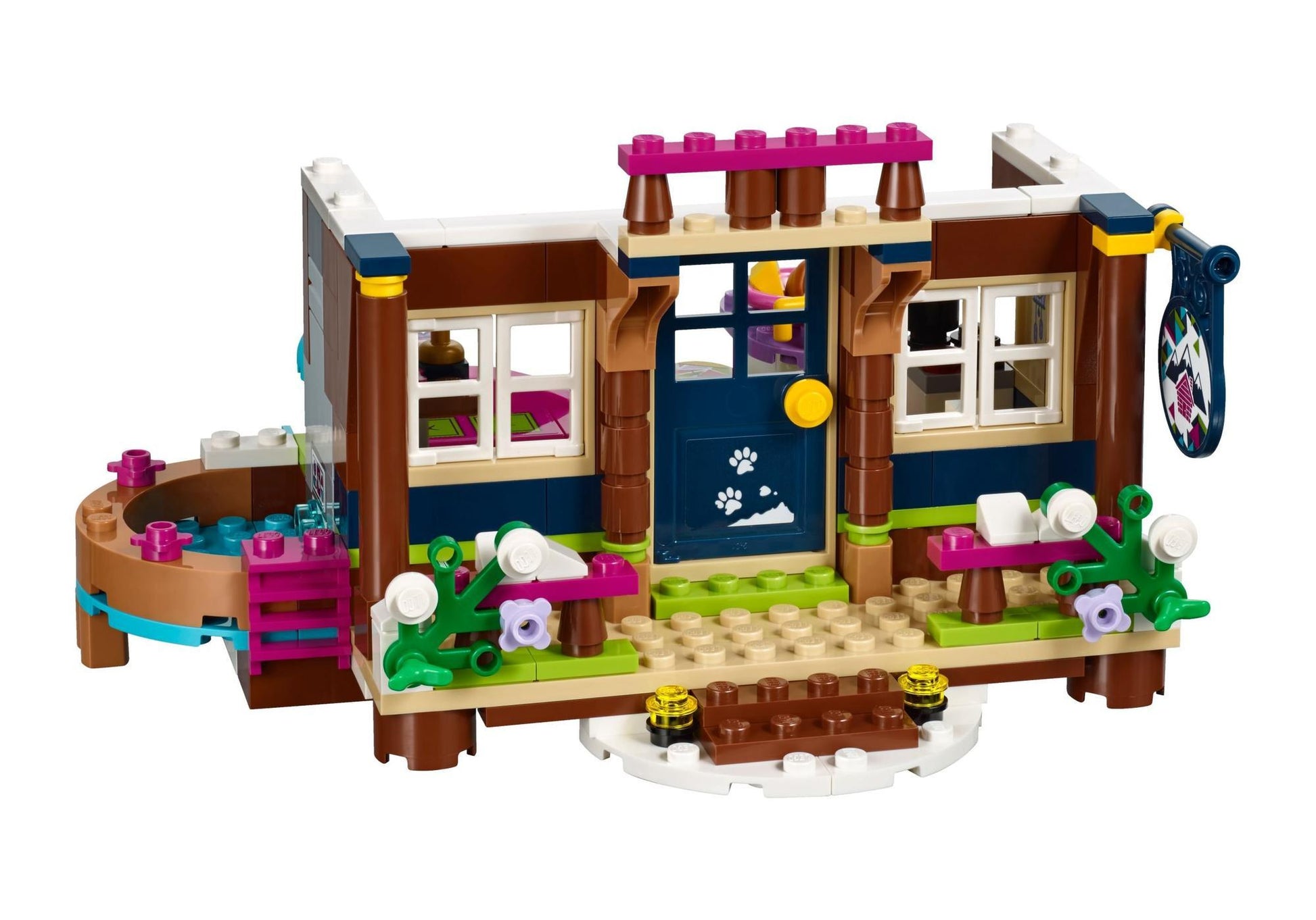 Lego 41323 Friends Chalet im Wintersportort - plegobil