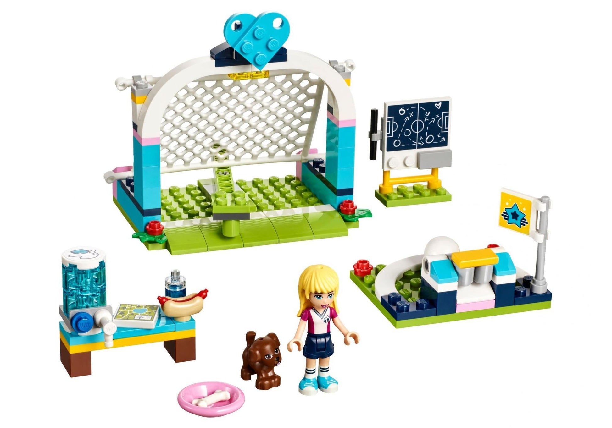 Lego 41330 Friends Fußballtraining mit Stephanie - plegobil