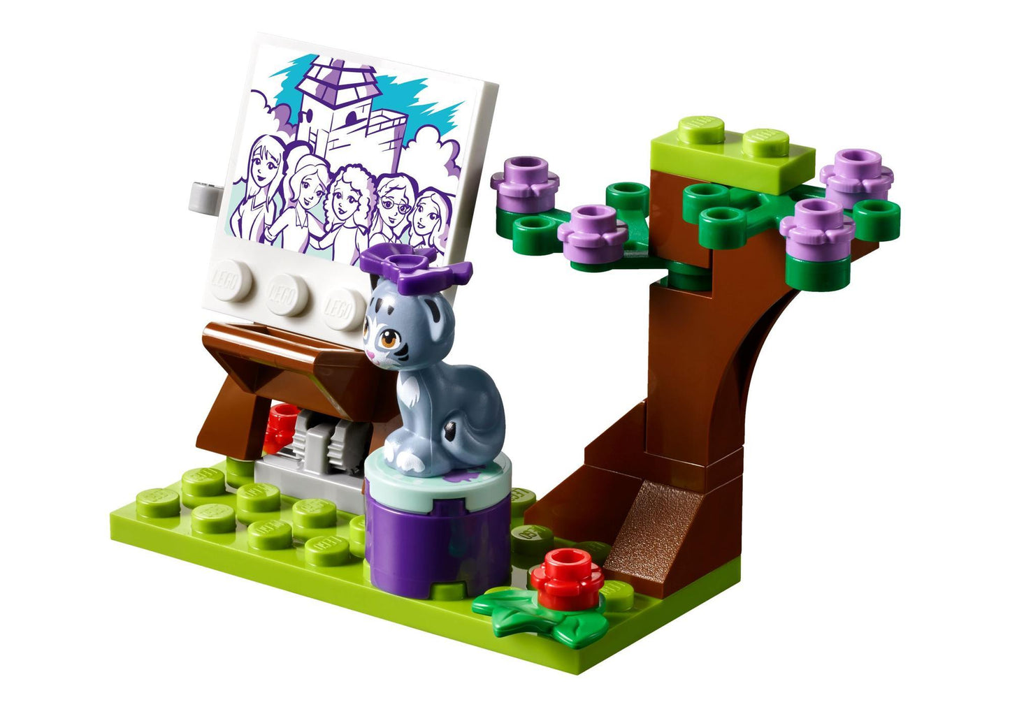 Lego 41332 Friends Emmas rollender Kunstkiosk - plegobil
