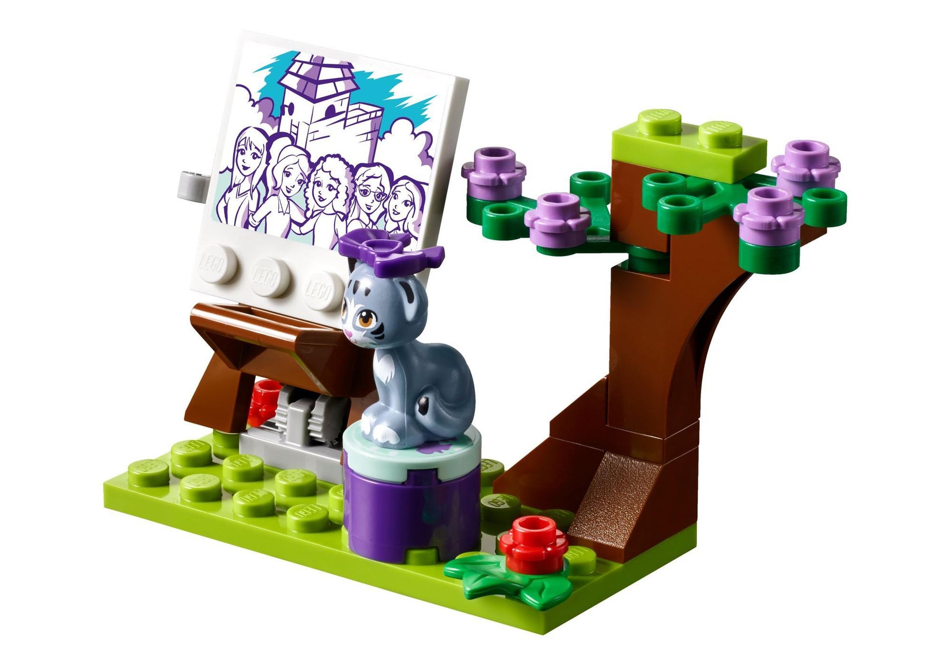 Lego 41332 Friends Emmas rollender Kunstkiosk - plegobil