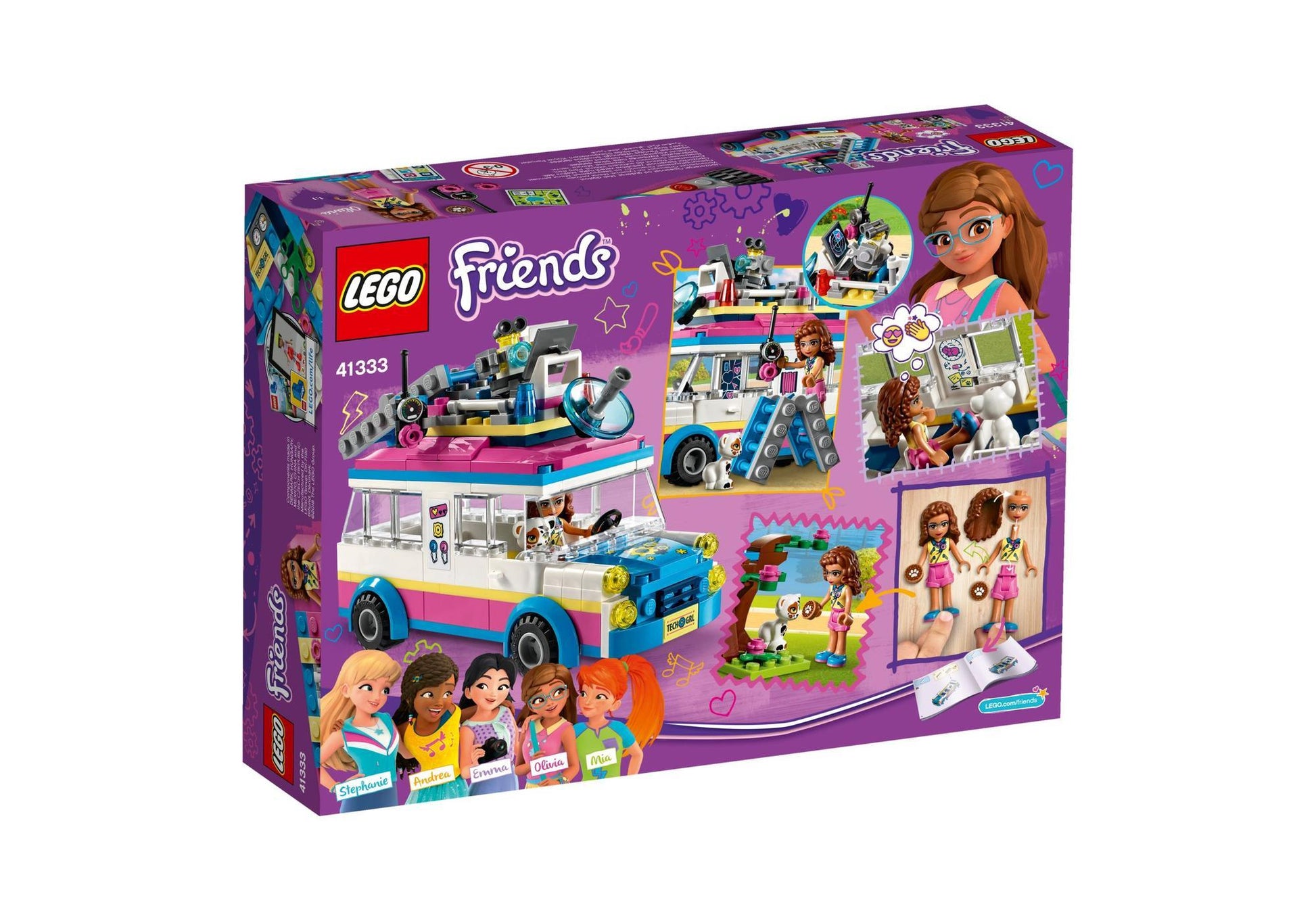 Lego 41333 Friends Olivias Forschungsmobil - plegobil