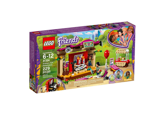 Lego 41334 Friends Andreas Bühne im Park - plegobil