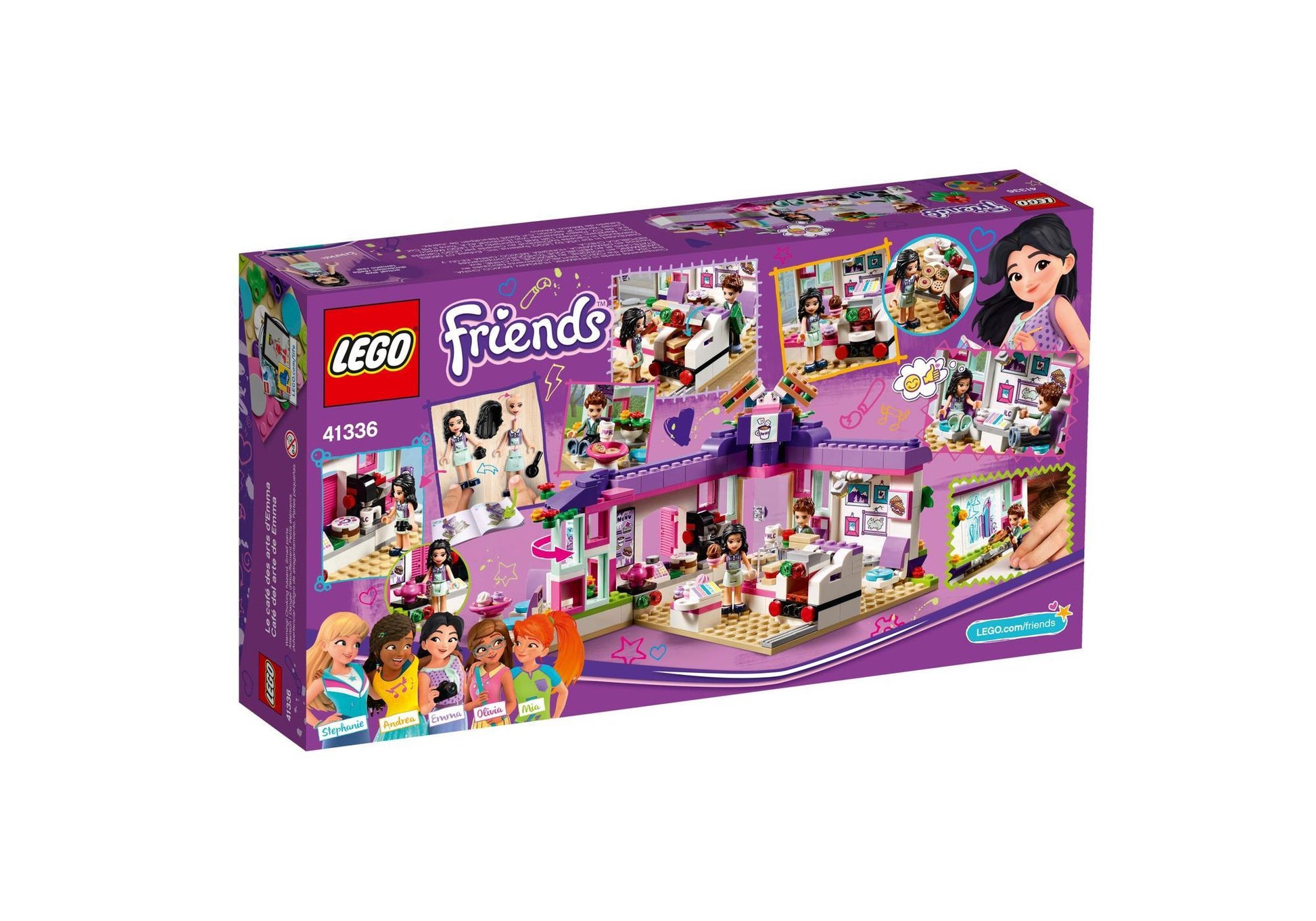 Lego 41336 Friends Emmas Künstlercafé - plegobil