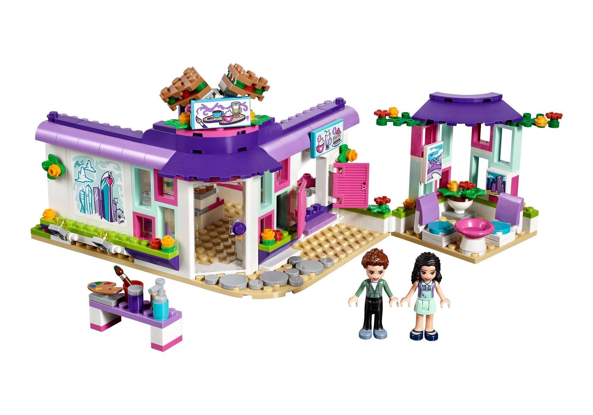 Lego 41336 Friends Emmas Künstlercafé - plegobil