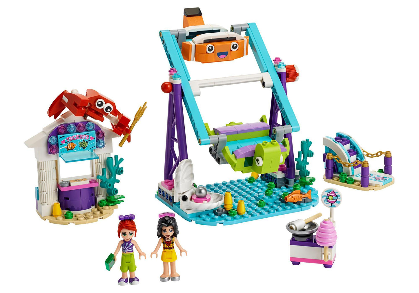 Lego 41337 Friends Schaukel mit Looping im Vergnügungspark - plegobil