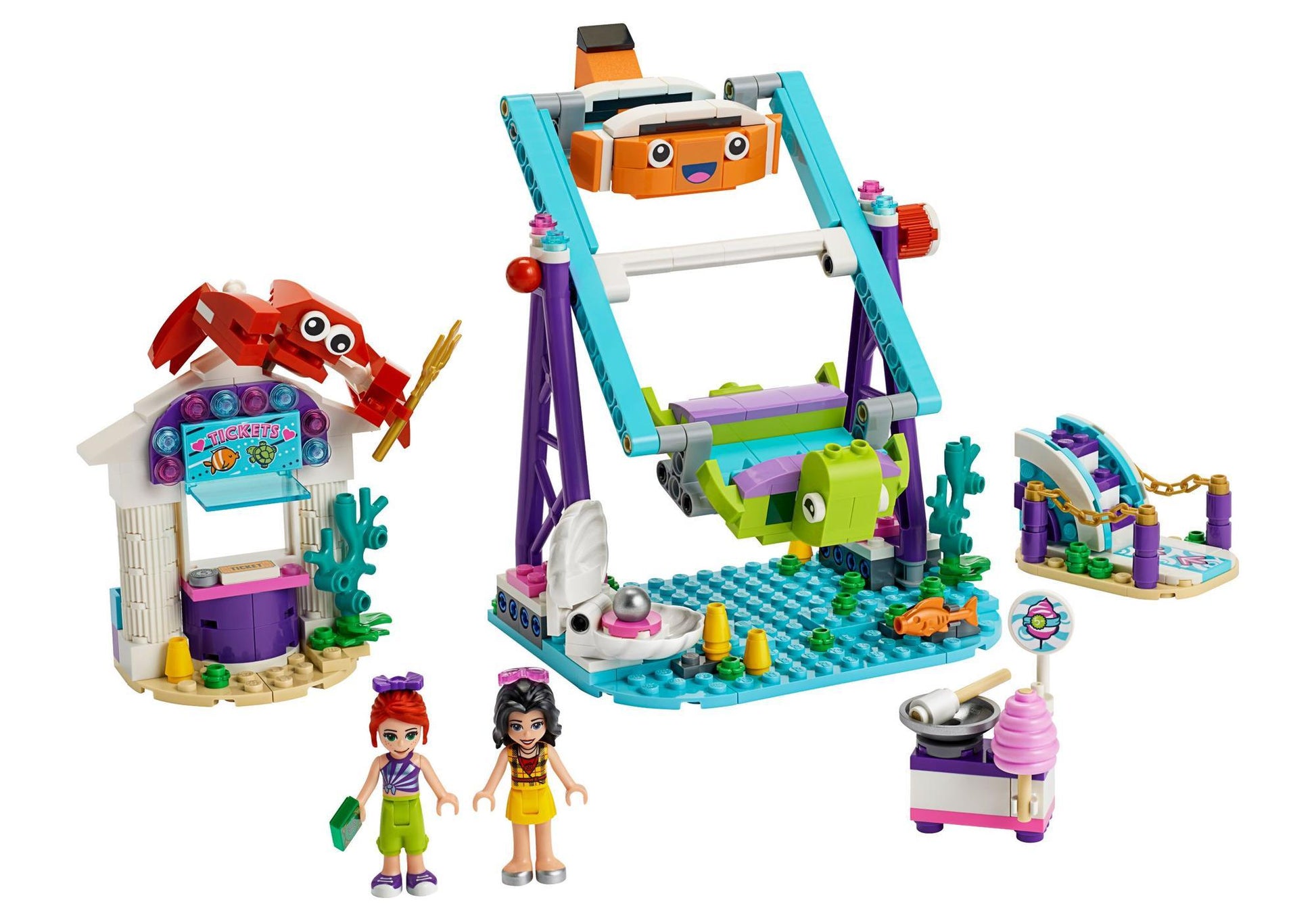 Lego 41337 Friends Schaukel mit Looping im Vergnügungspark - plegobil