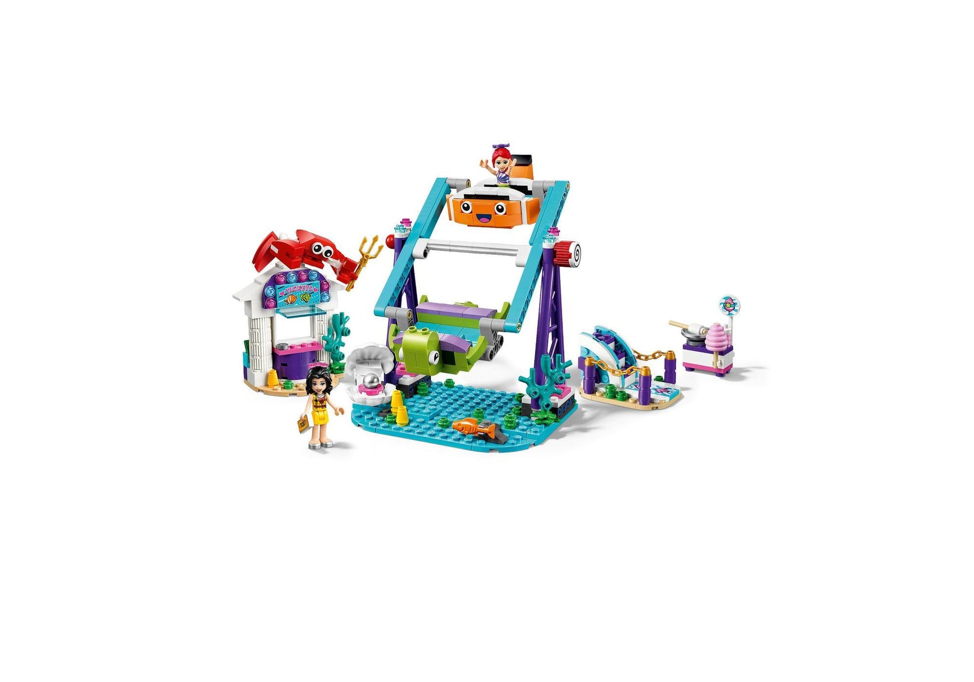 Lego 41337 Friends Schaukel mit Looping im Vergnügungspark - plegobil