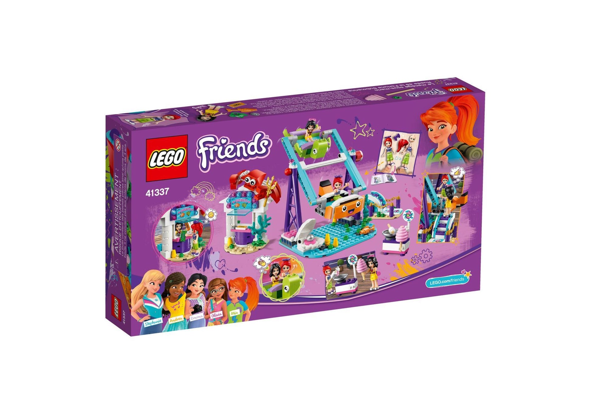 Lego 41337 Friends Schaukel mit Looping im Vergnügungspark - plegobil