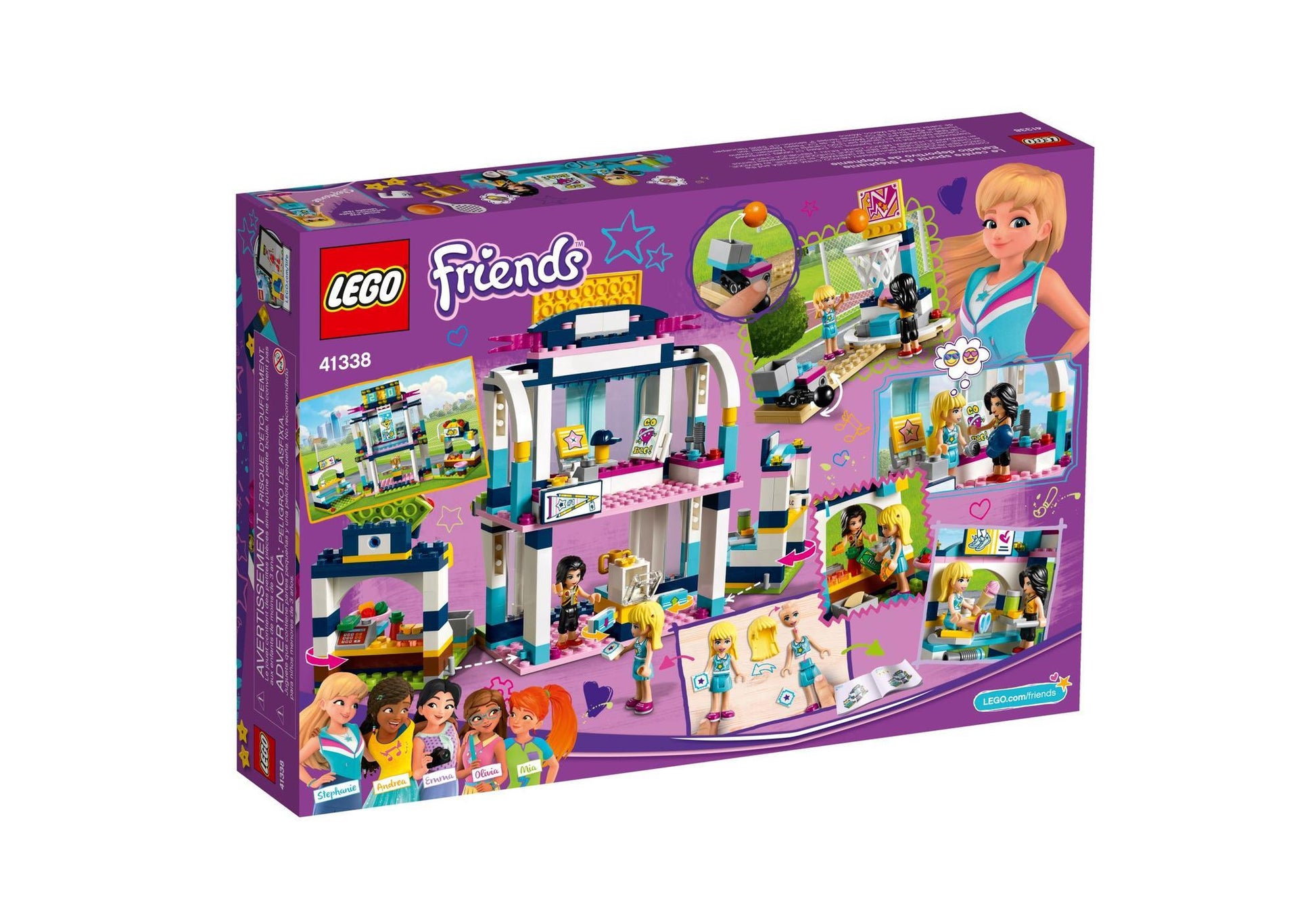Lego 41338 Friends Stephanies Sportstadion - plegobil