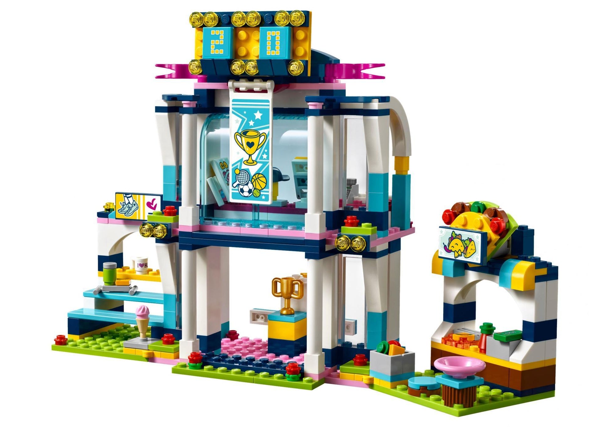 Lego 41338 Friends Stephanies Sportstadion - plegobil