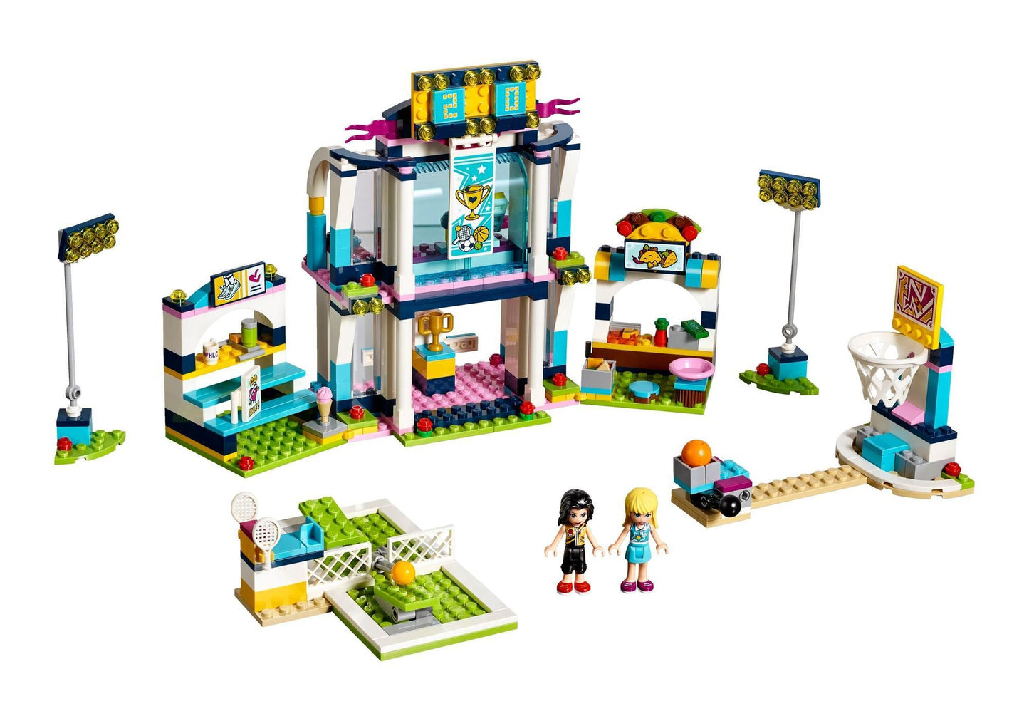 Lego 41338 Friends Stephanies Sportstadion - plegobil