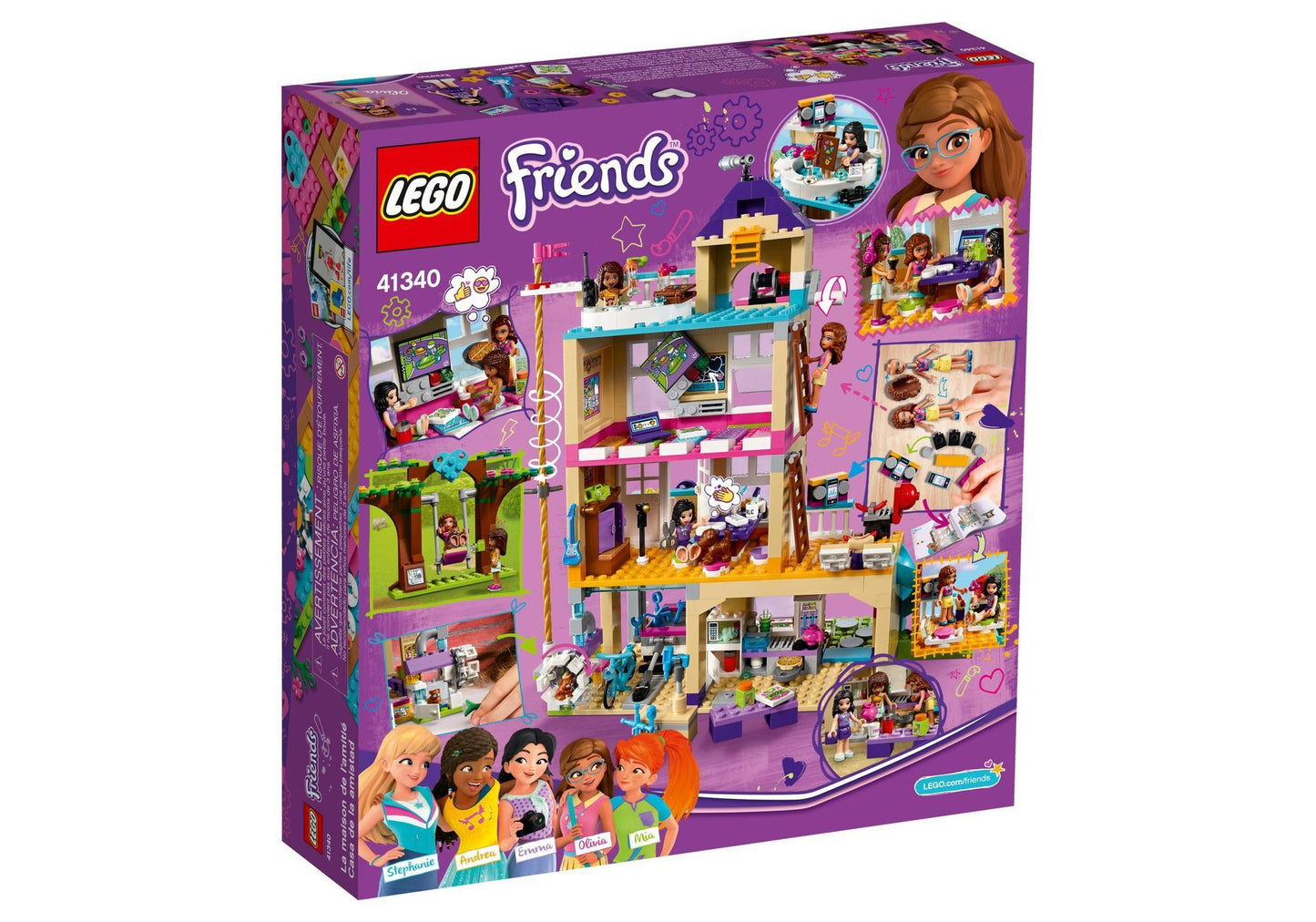 Lego 41340 Friends Freundschaftshaus - plegobil