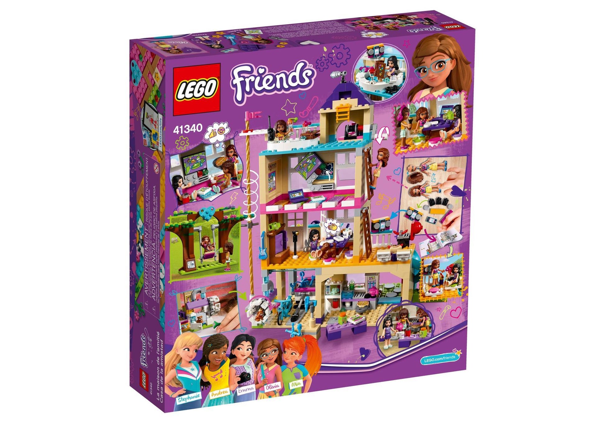 Lego 41340 Friends Freundschaftshaus - plegobil