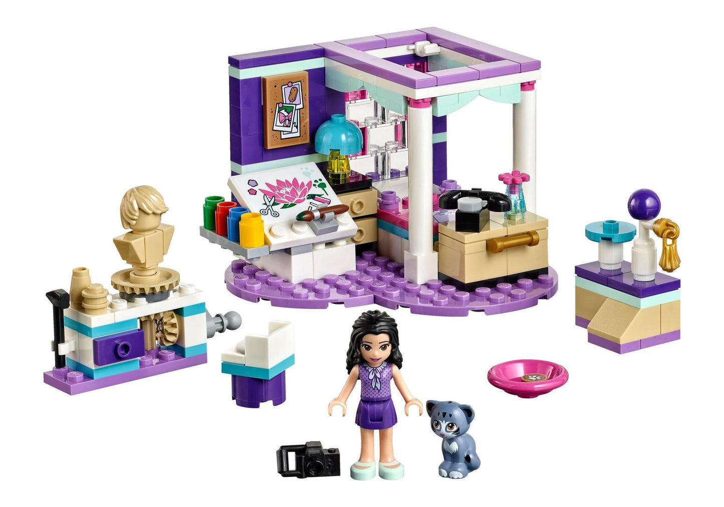 Lego 41342 Friends Emmas Zimmer - plegobil