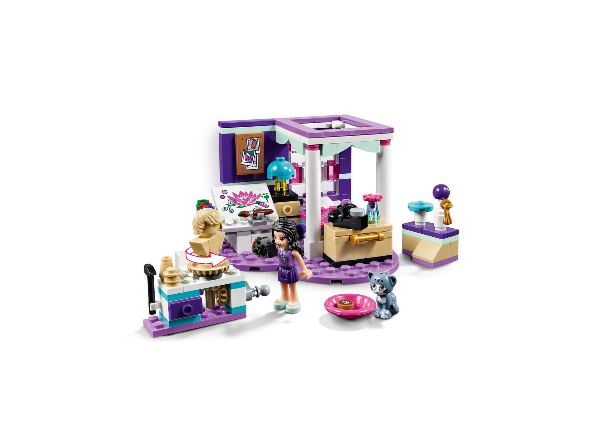Lego 41342 Friends Emmas Zimmer - plegobil