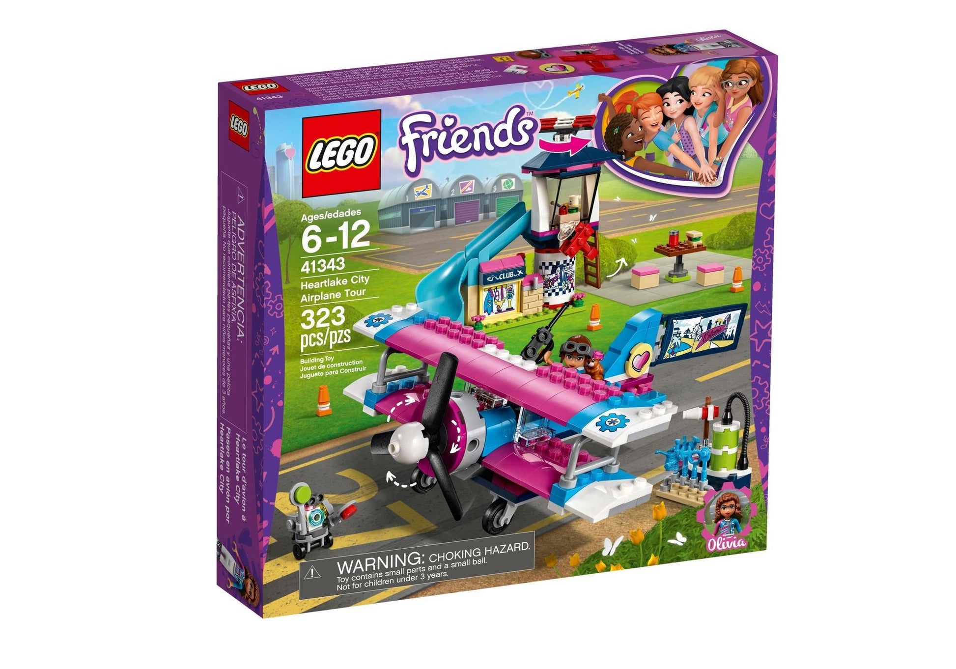Lego 41343 Friends Rundflug über Heartlake City - plegobil