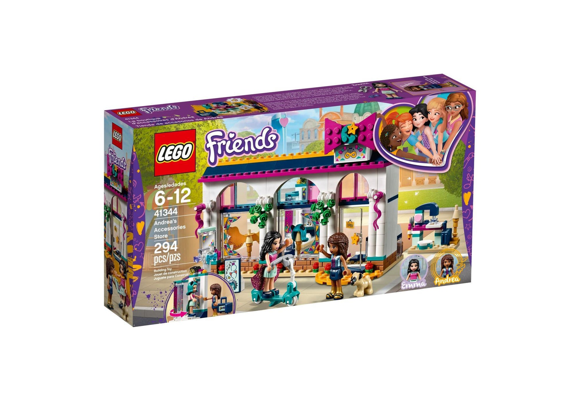 Lego 41344 Friends Andreas Accessoire-Laden - plegobil