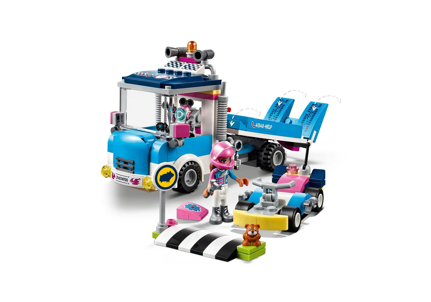 Lego 41348 Friends Abschleppwagen - plegobil