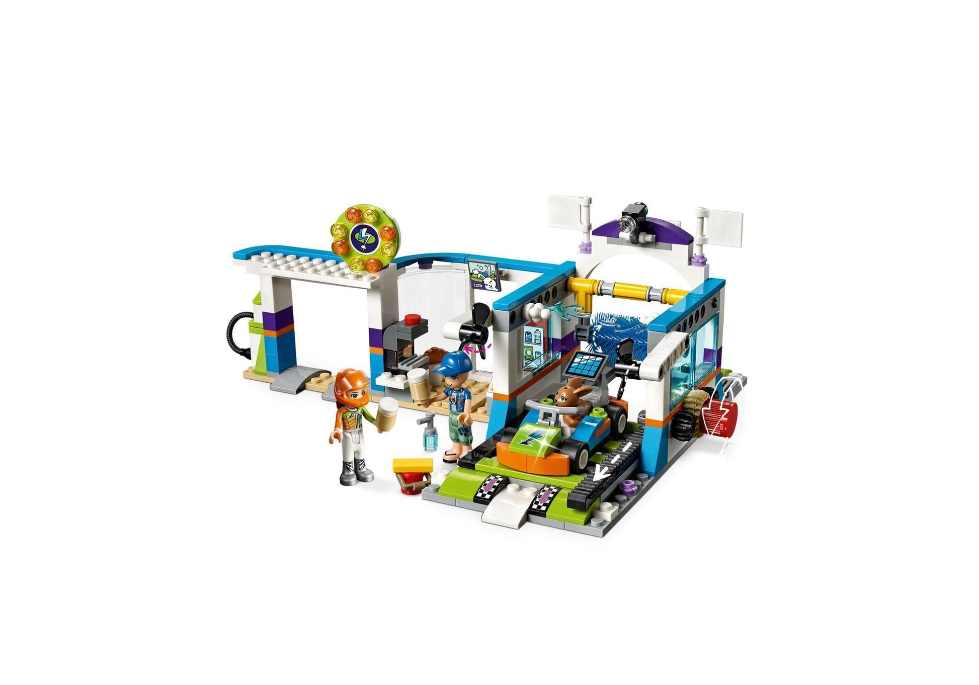 Lego 41350 Friends Autowaschanlage - plegobil