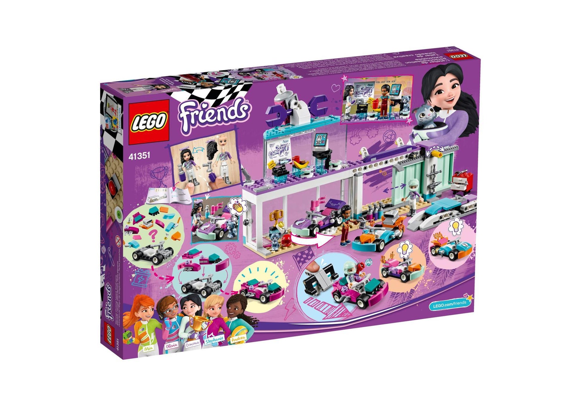 Lego 41351 Friends Tuning Werkstatt - plegobil