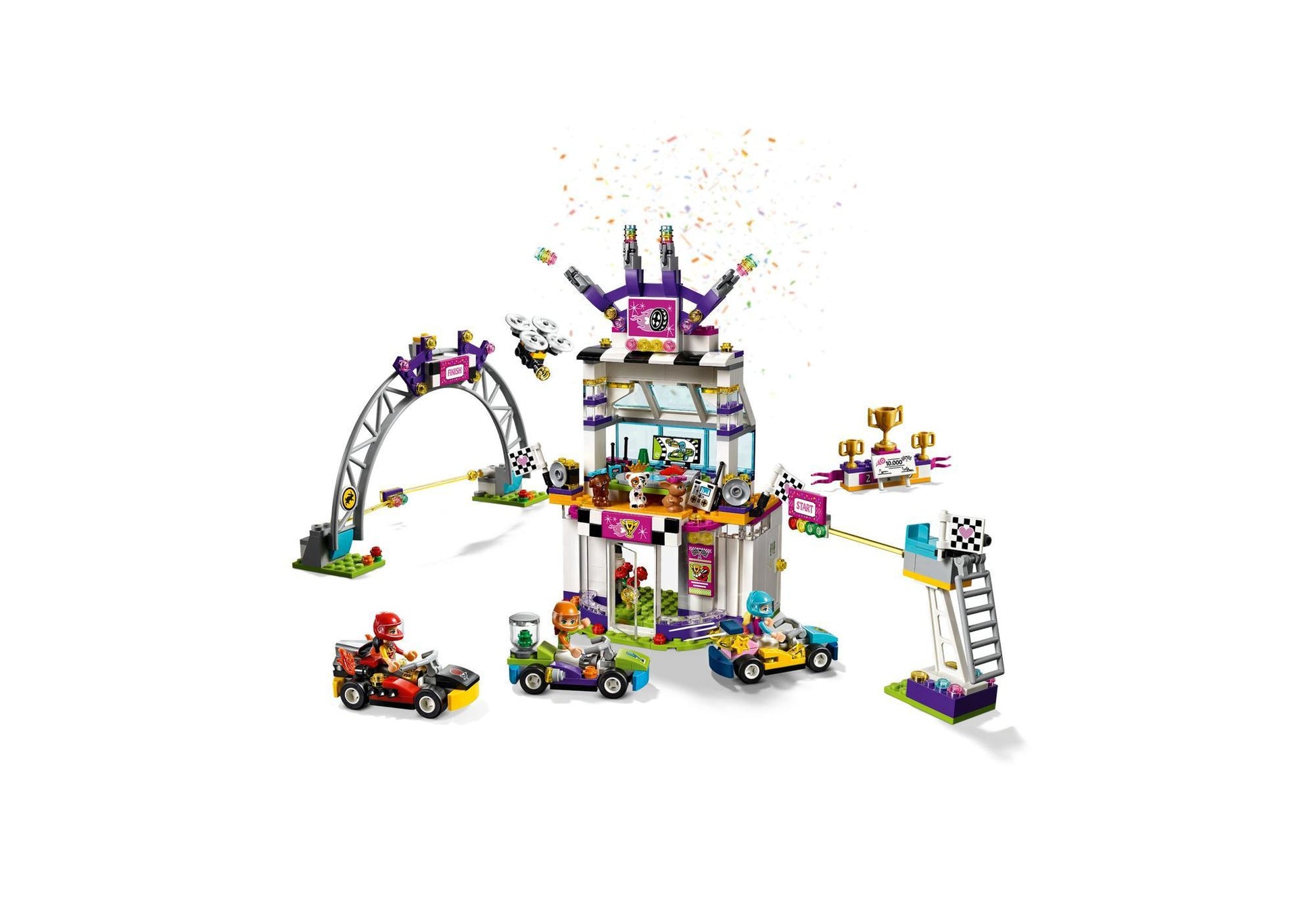 Lego 41352 Friends Das große Rennen - plegobil