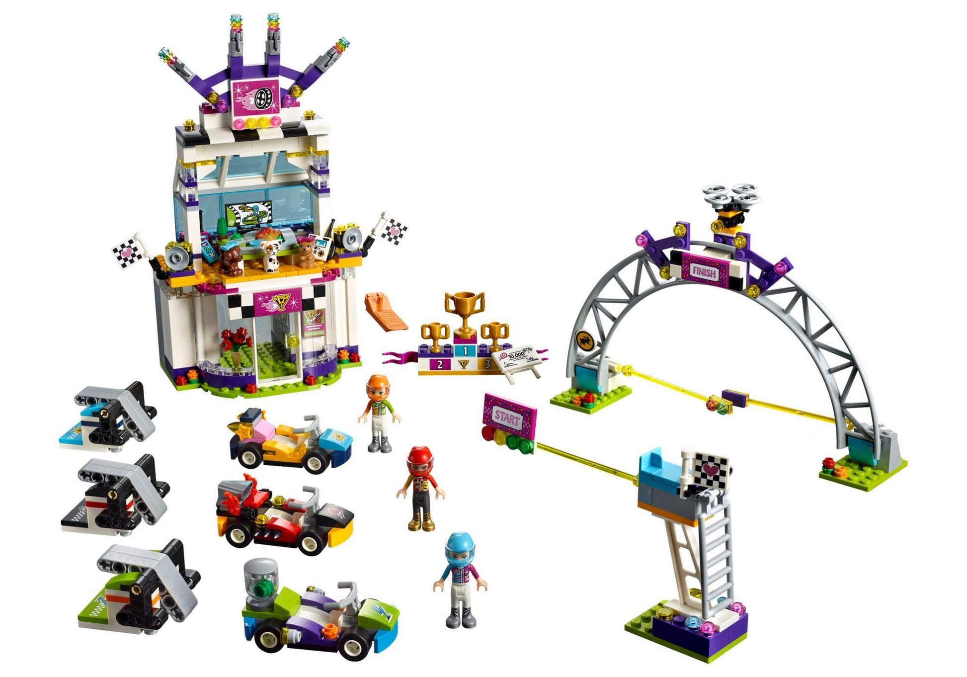 Lego 41352 Friends Das große Rennen - plegobil