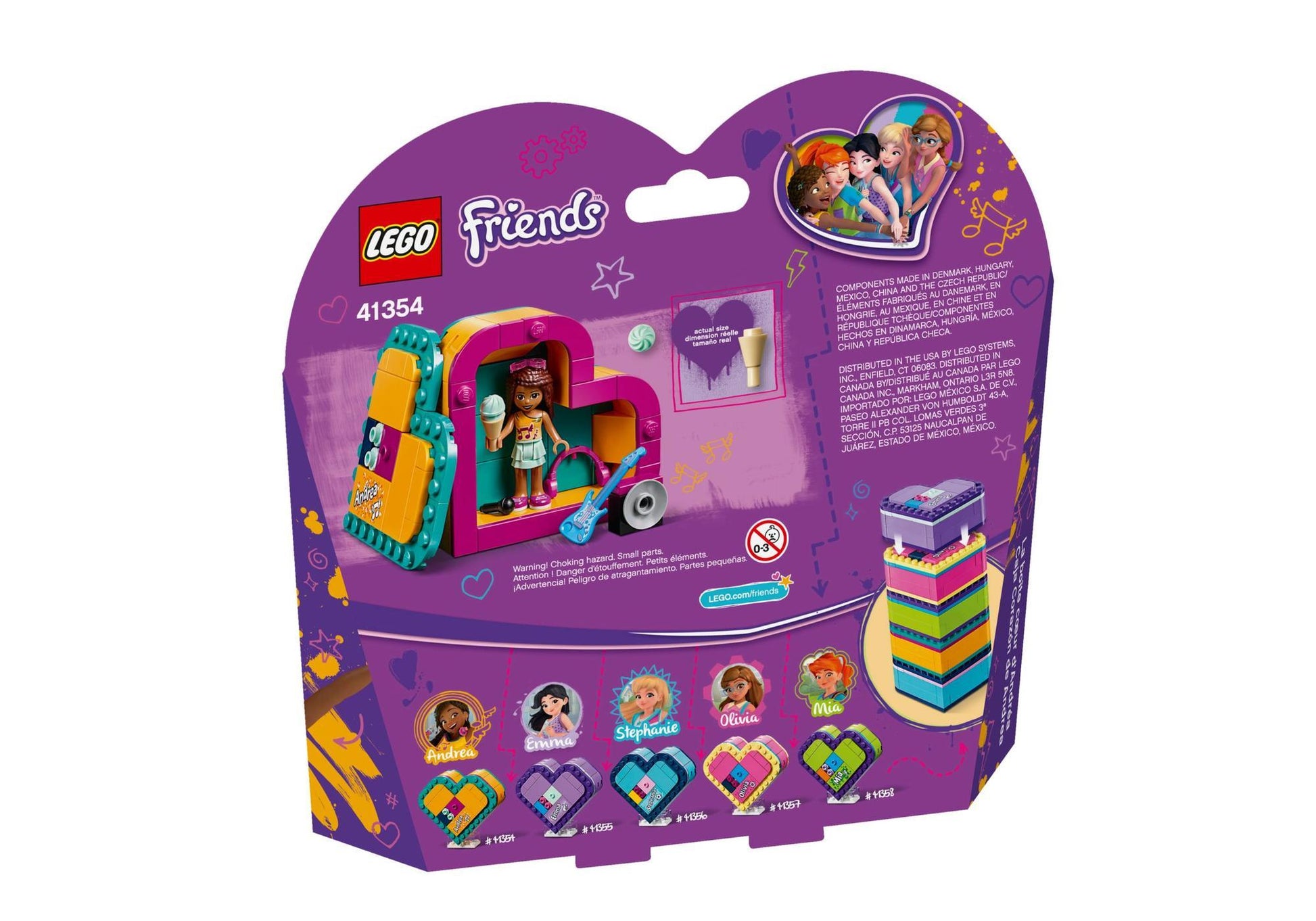 Lego 41354 Friends Andreas Herzbox - plegobil