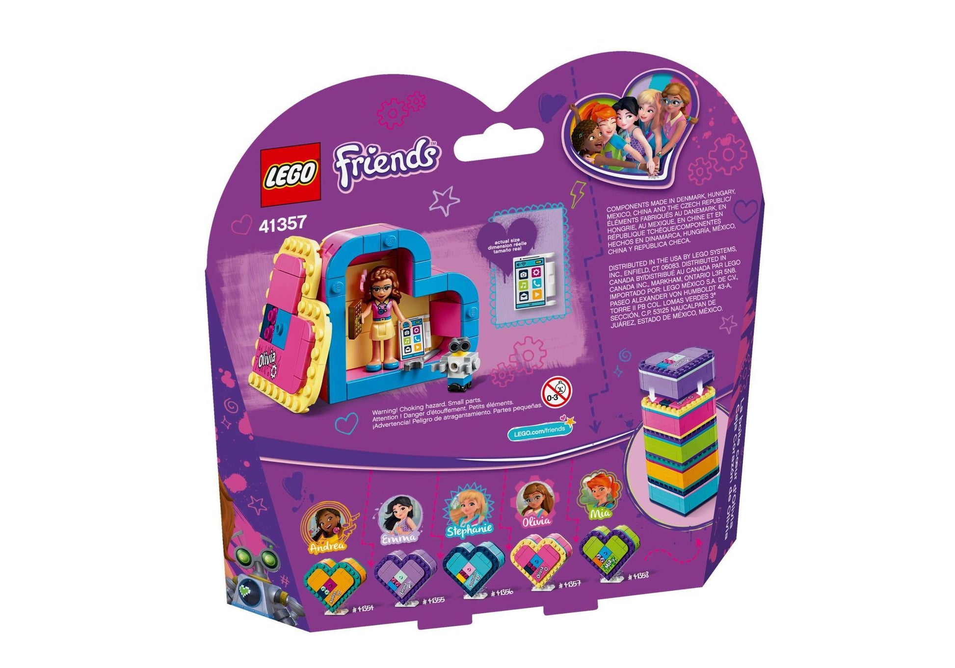 Lego 41357 Friends Olivias Herzbox - plegobil