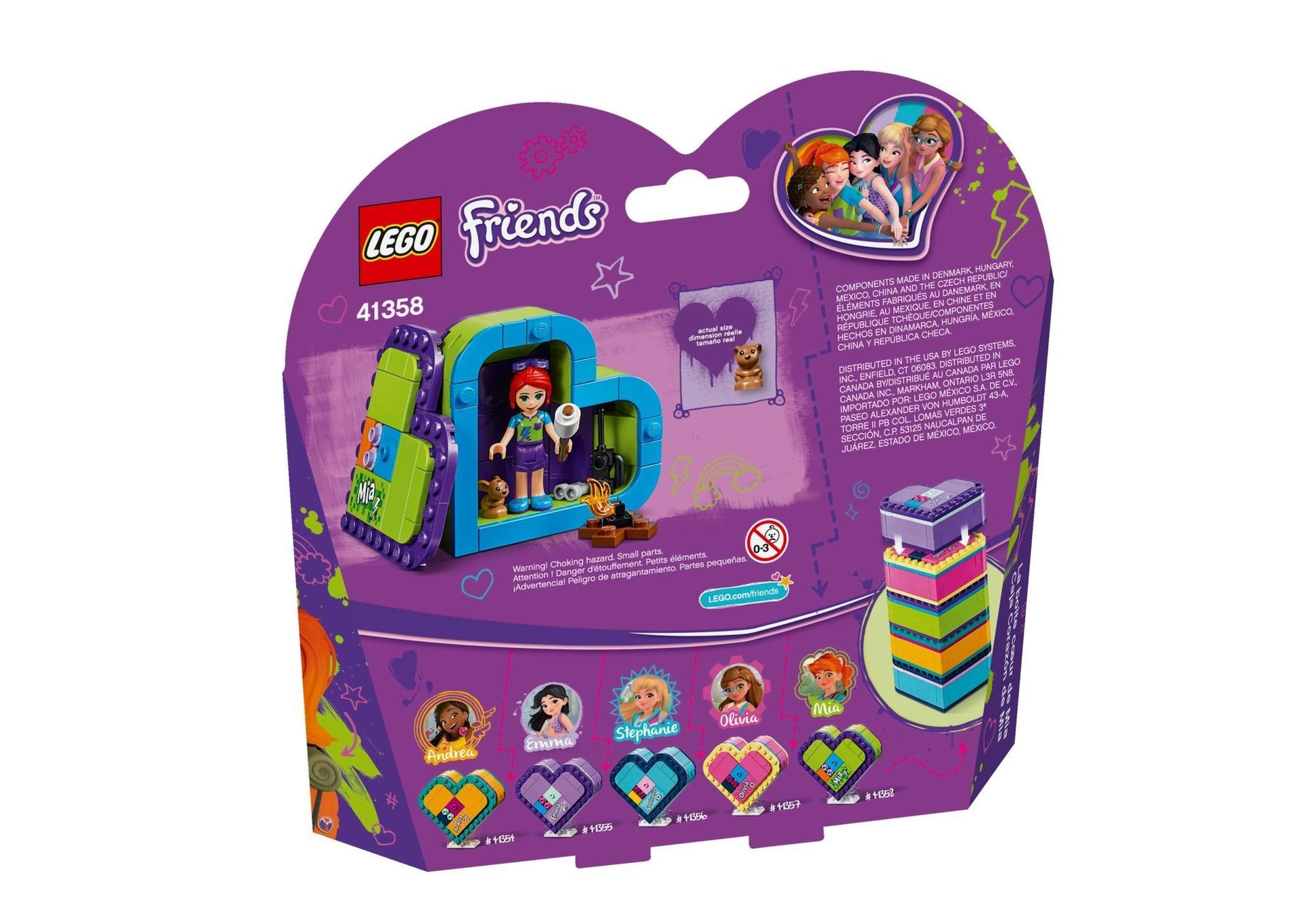 Lego 41358 Friends Mias Herzbox - plegobil