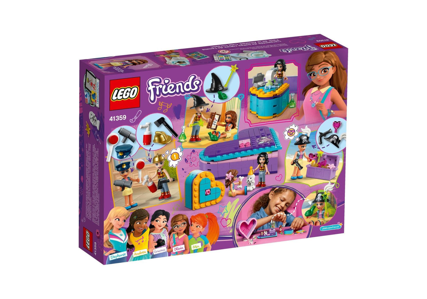 Lego 41359 Friends Herzbox-Freundschaftsset - plegobil