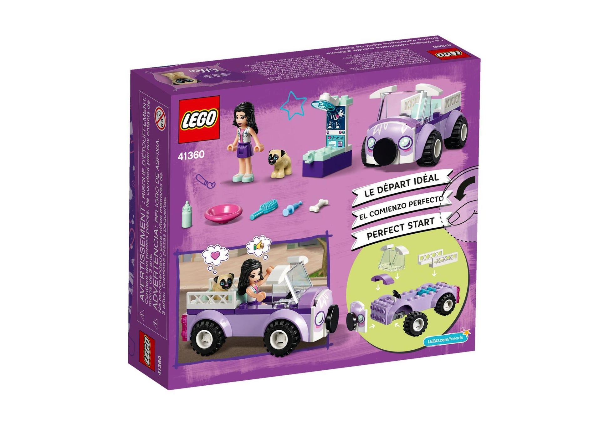 Lego 41360 Friends Emmas mobile Tierarztpraxis - plegobil