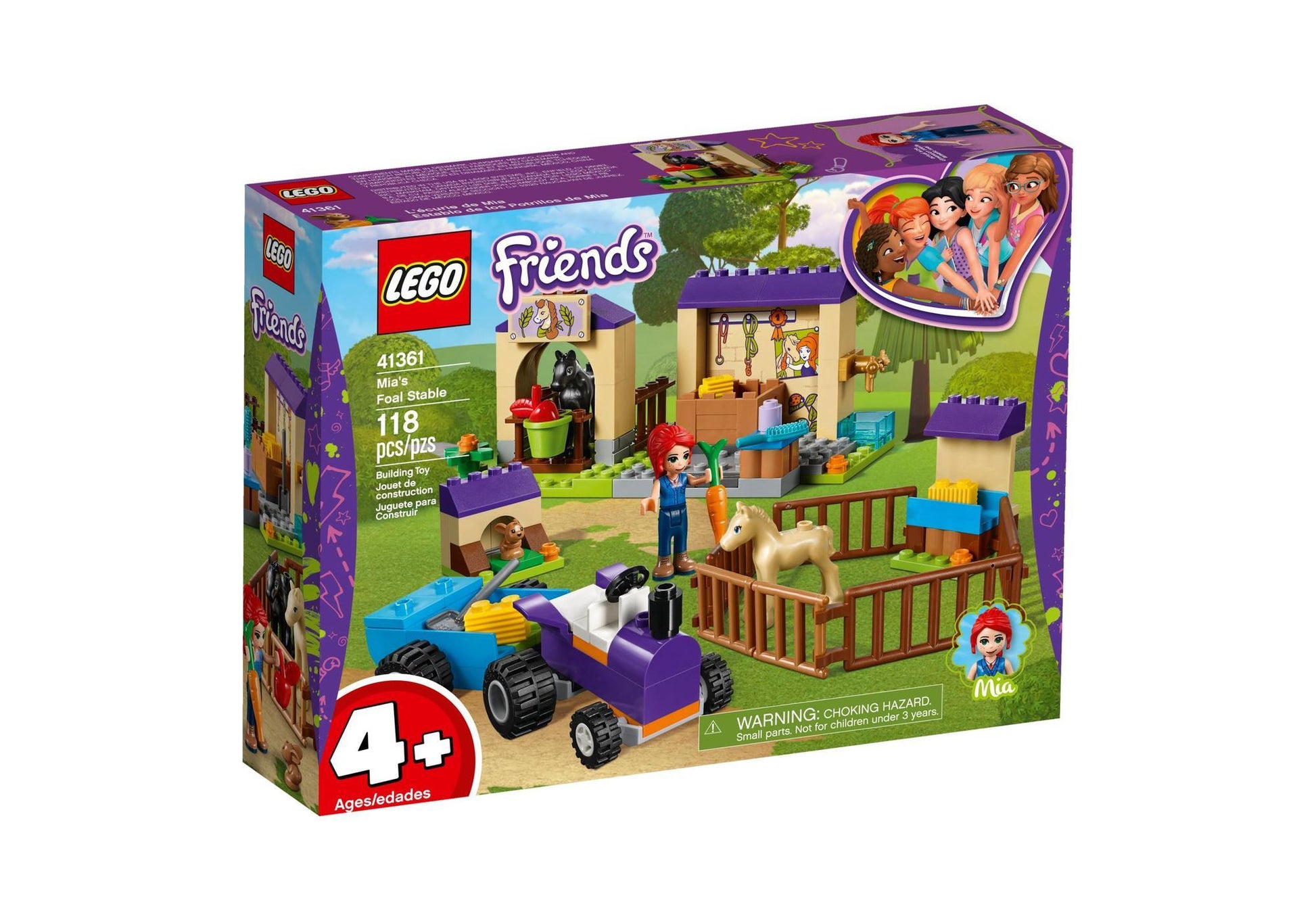 Lego 41361 Friends Mias Fohlenstall - plegobil