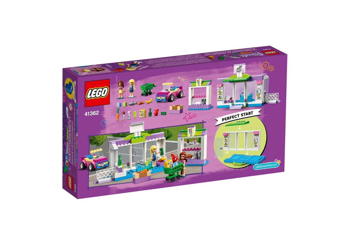 Lego 41362 Friends Supermarkt von Heartlake City - plegobil