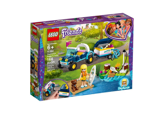 Lego 41364 Friends Stephanies Cabrio mit Anhänger - plegobil