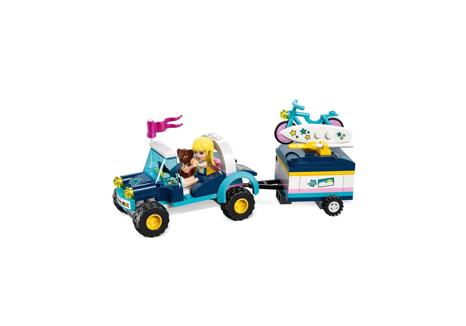 Lego 41364 Friends Stephanies Cabrio mit Anhänger - plegobil