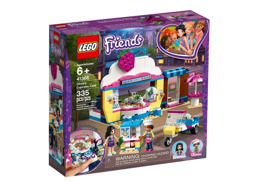 Lego 41366 Friends Olivias Cupcake-Café - plegobil