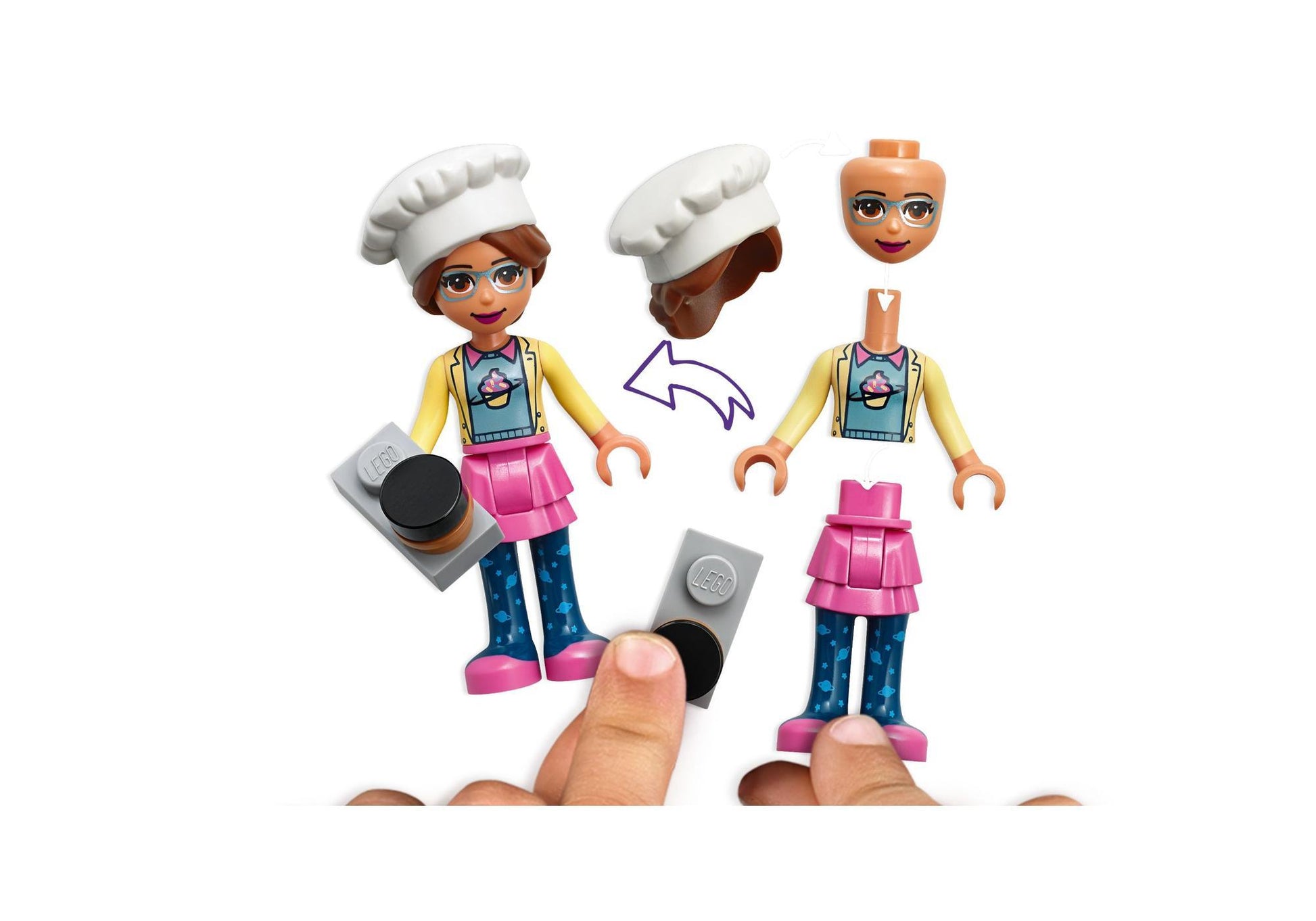 Lego 41366 Friends Olivias Cupcake-Café - plegobil