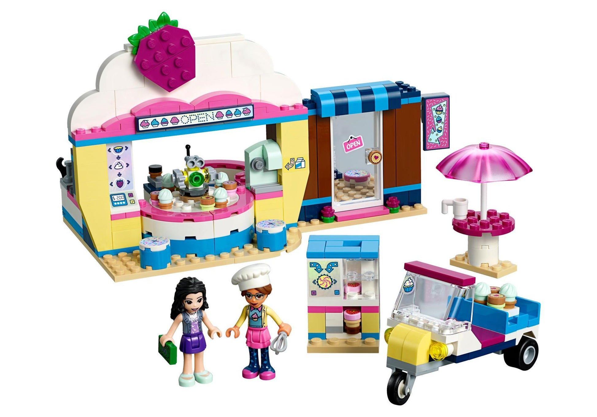 Lego 41366 Friends Olivias Cupcake-Café - plegobil