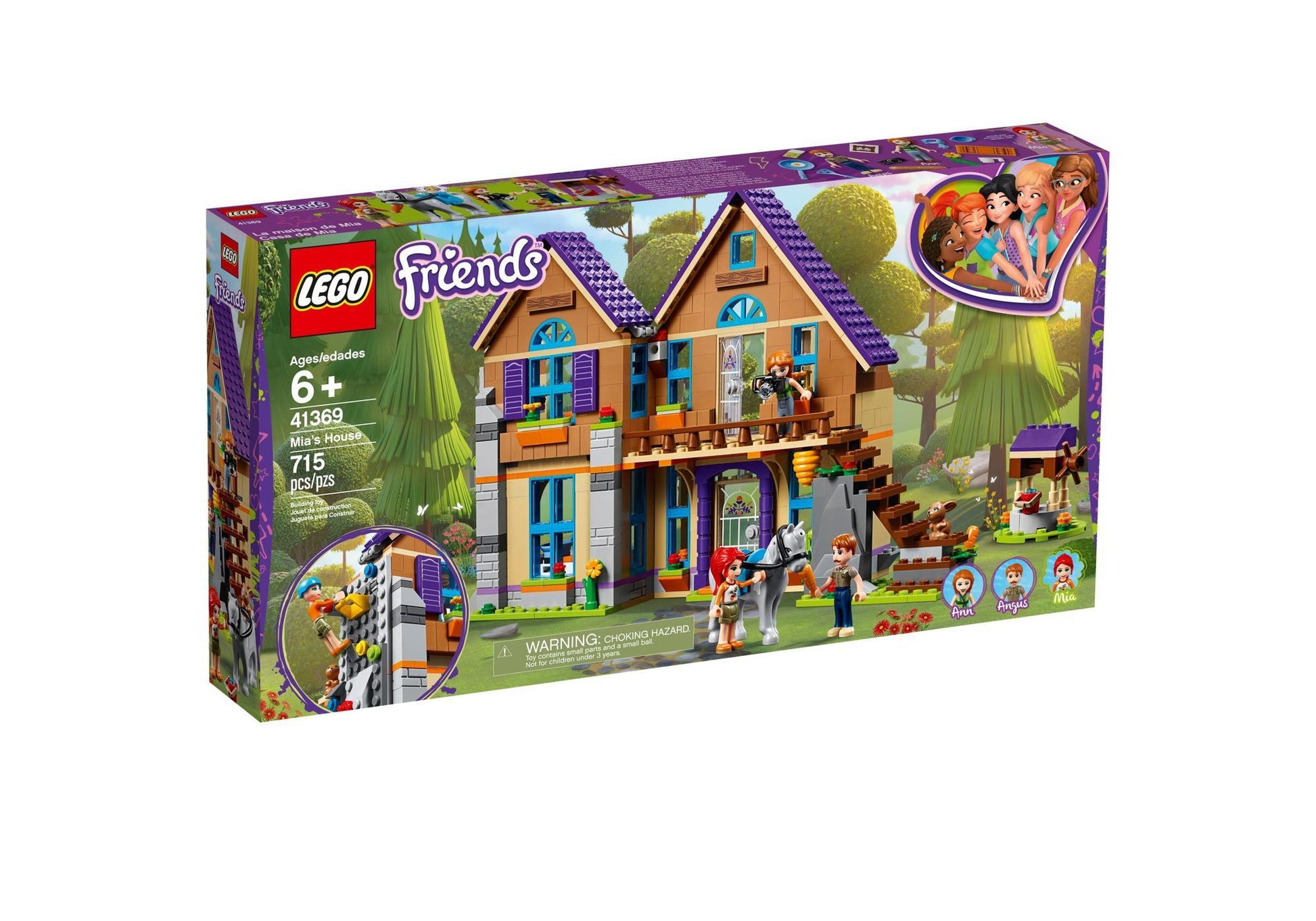Lego 41369 Friends Mias Haus mit Pferd - plegobil