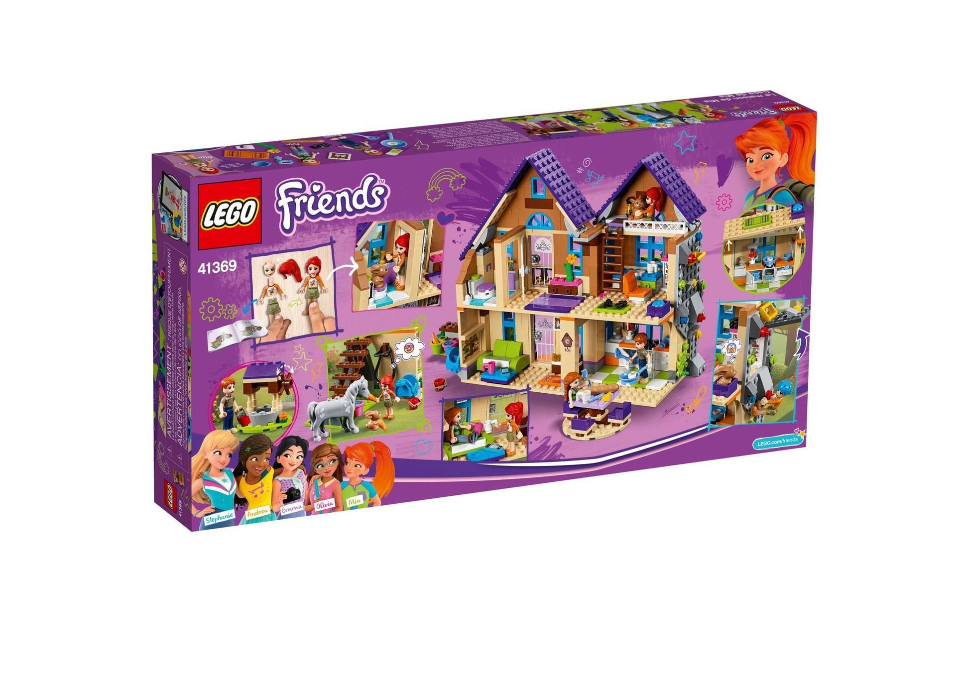 Lego 41369 Friends Mias Haus mit Pferd - plegobil