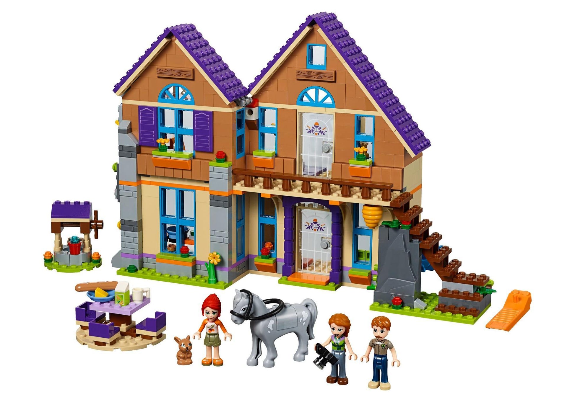Lego 41369 Friends Mias Haus mit Pferd - plegobil