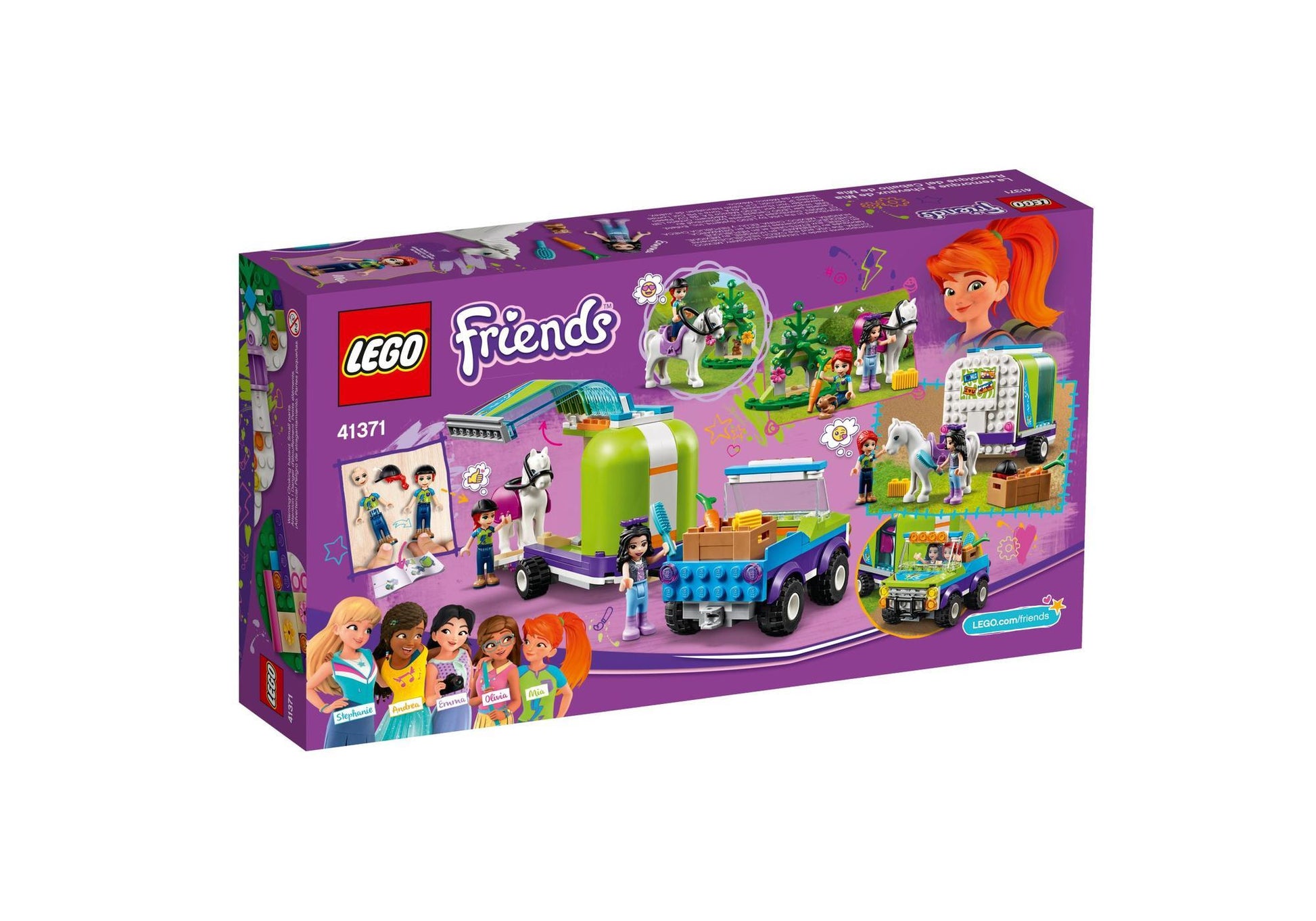 Lego 41371 Friends Mias Pferdetransporter - plegobil