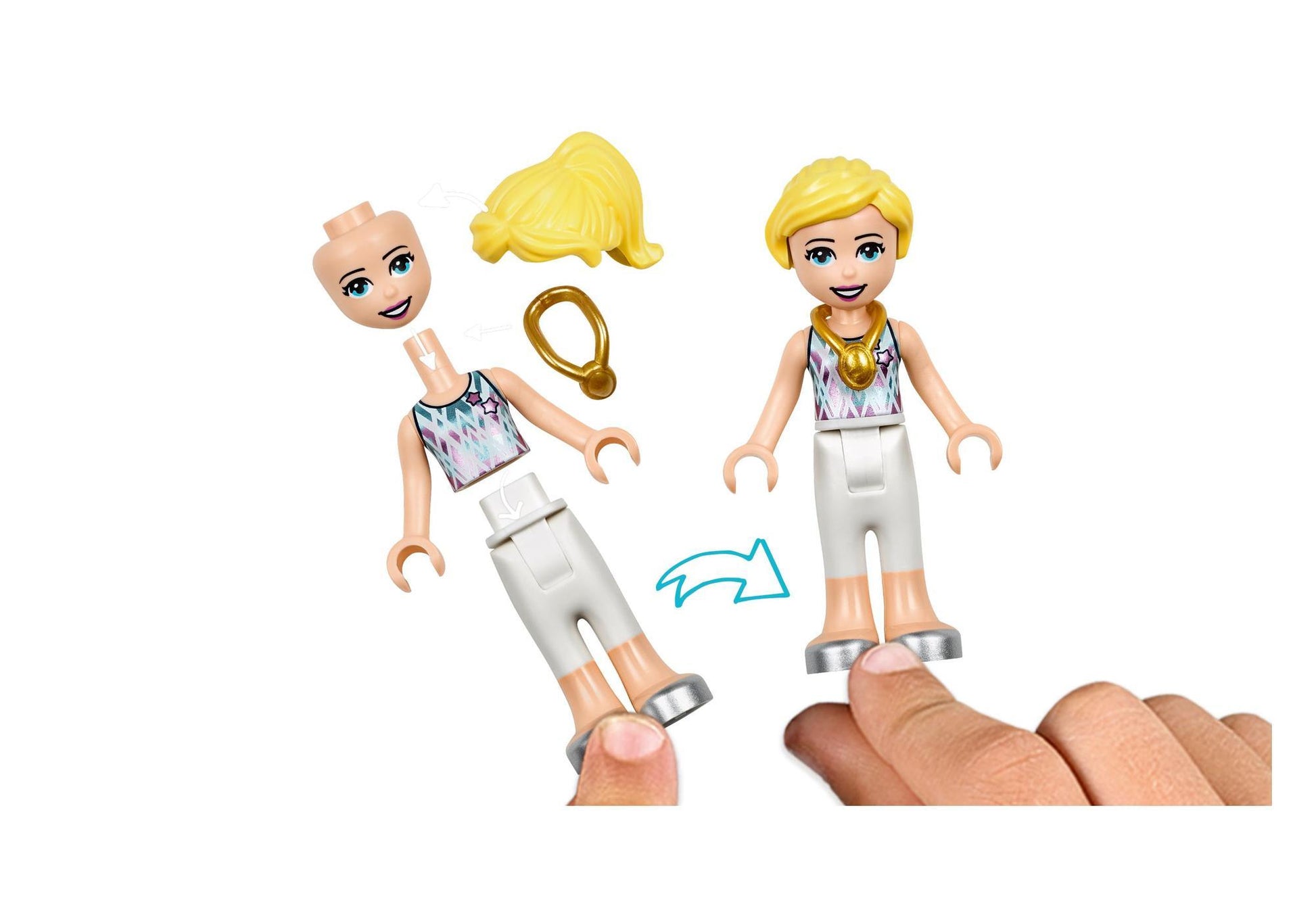 Lego 41372 Friends Stephanies Gymnastik-Show - plegobil