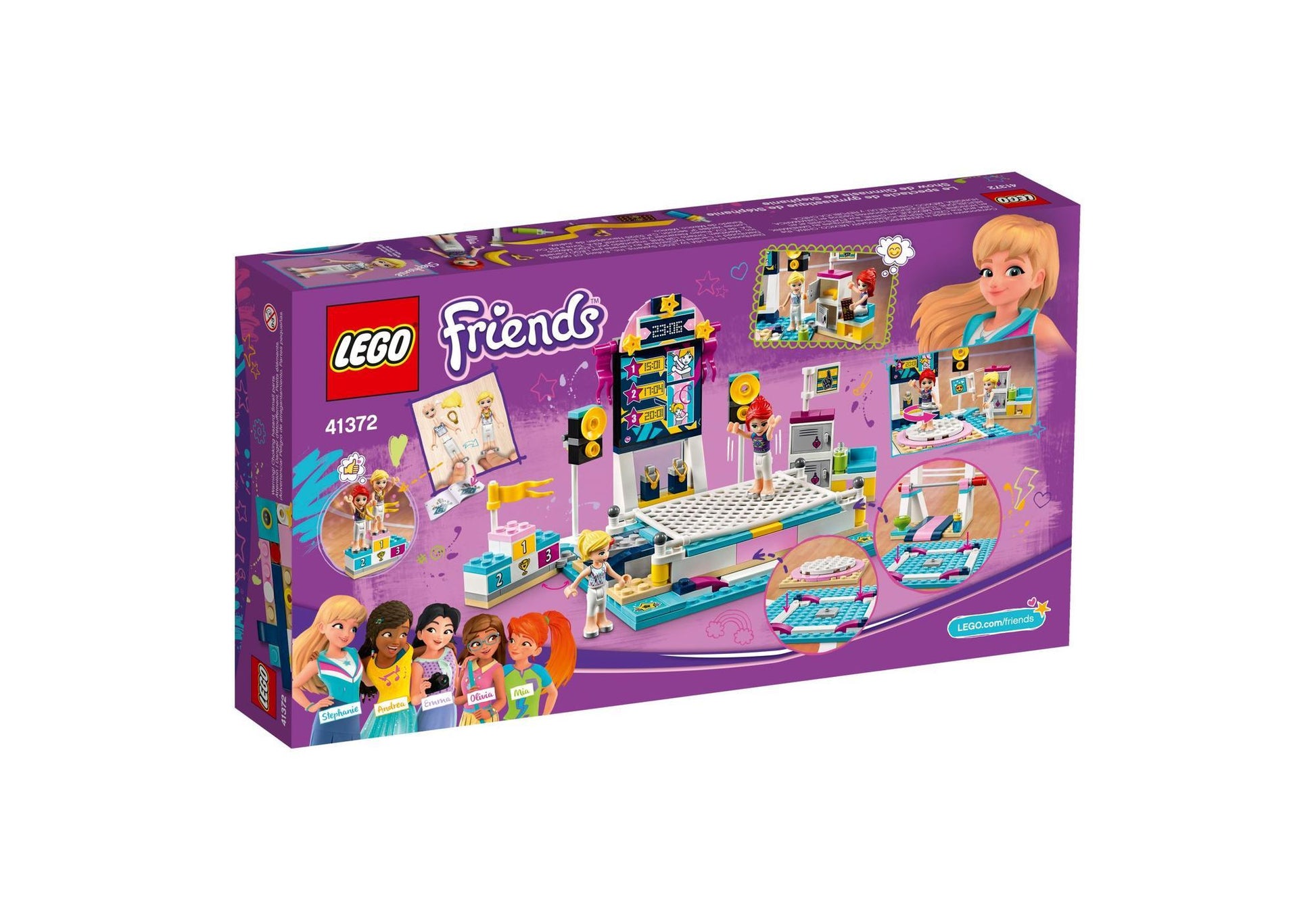 Lego 41372 Friends Stephanies Gymnastik-Show - plegobil