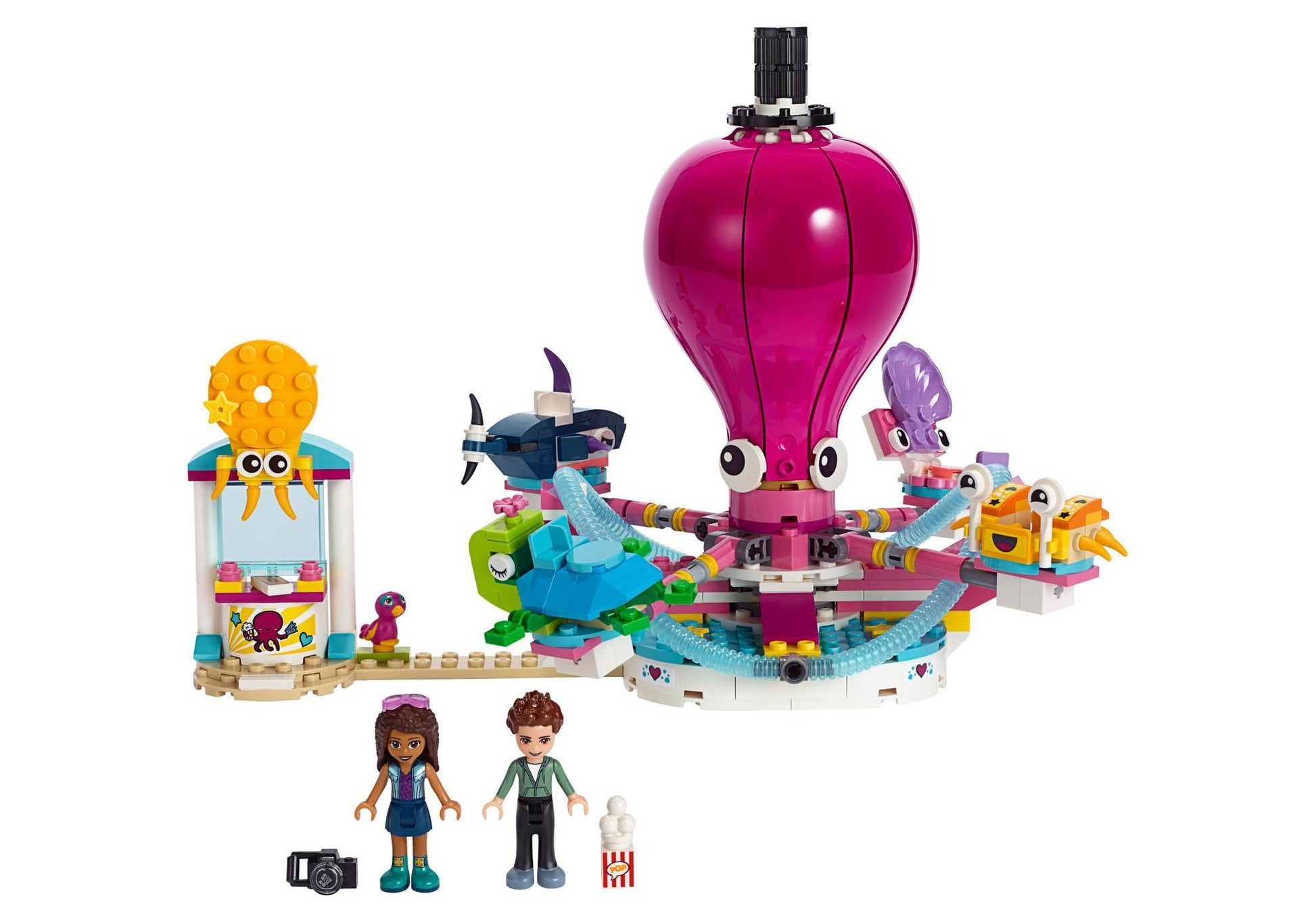 Lego 41373 Friends Lustiges Oktopus-Karussell - plegobil