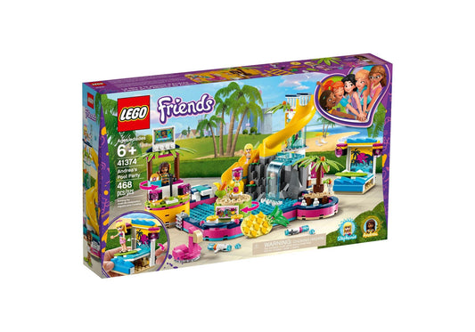 Lego 41374 Friends Andreas Pool-Party - plegobil