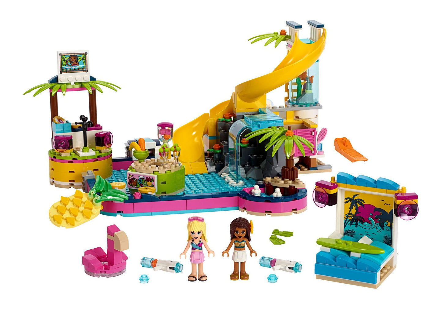 Lego 41374 Friends Andreas Pool-Party - plegobil