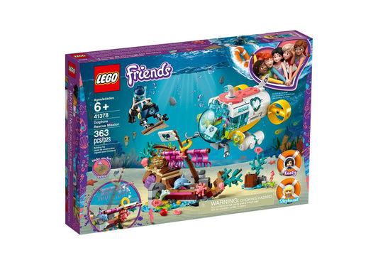 Lego 41378 Friends Rettungs-U-Boot für Delfine - plegobil
